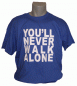 Preview: T-Shirt You'll never walk alone blau