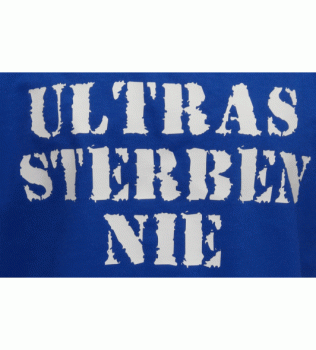 Sweatshirt Ultras sterben nie blau