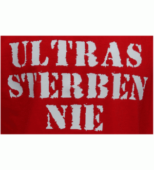 Sweatshirt Ultras sterben nie rot