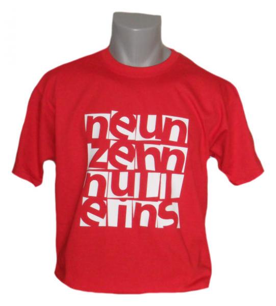 T-Shirt Jahreszahl individuell
