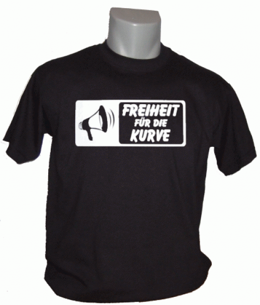 T-Shirt Freiheit für die Kurve