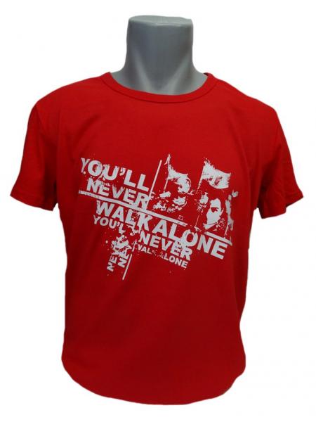 T-Shirt You'll never walk alone Faces rot
